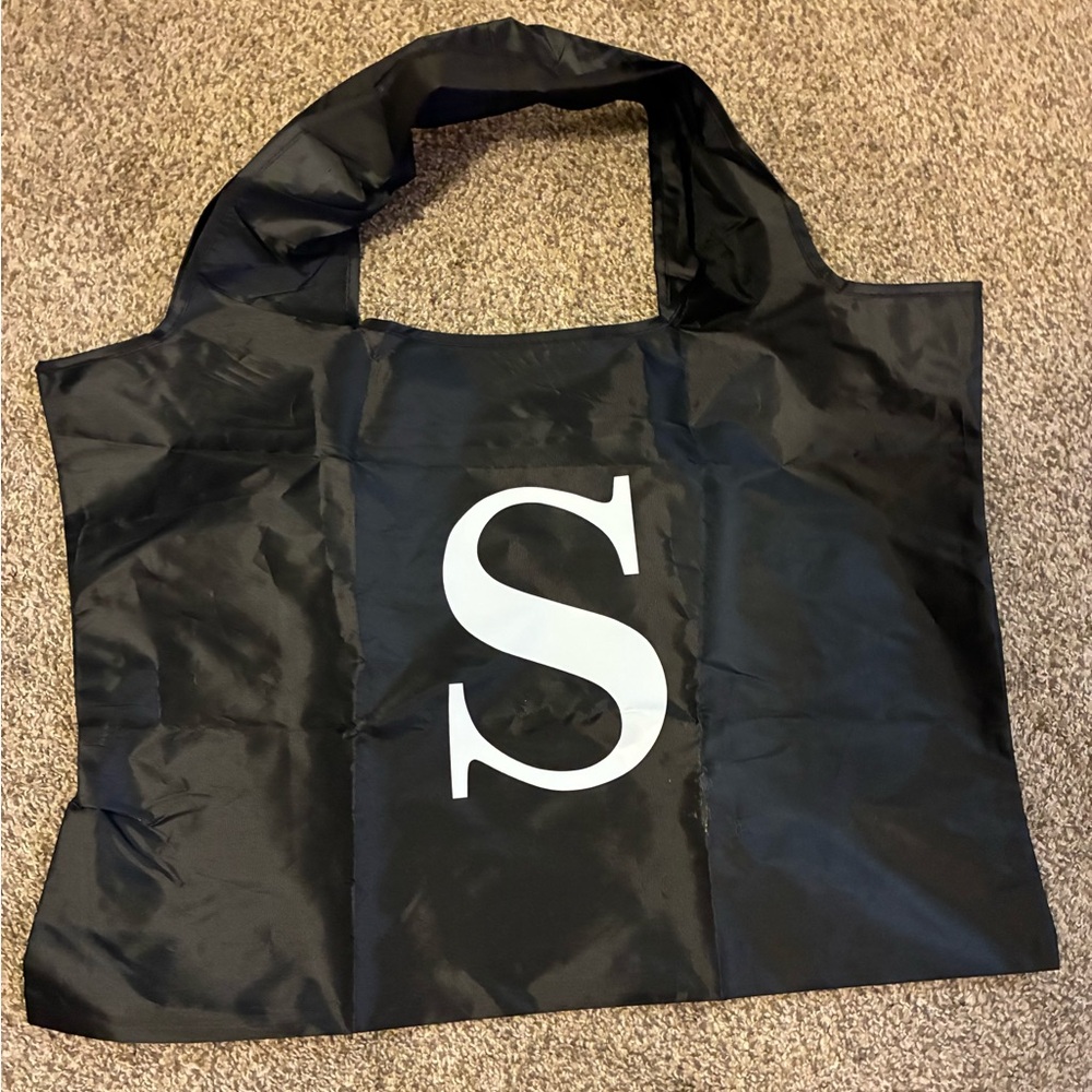 Stylish Black Tote Bag